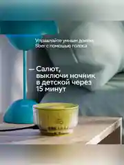 Умная колонка Sberboom Mini 2 с голосовым ассистентом Салют и Gigachat, серый