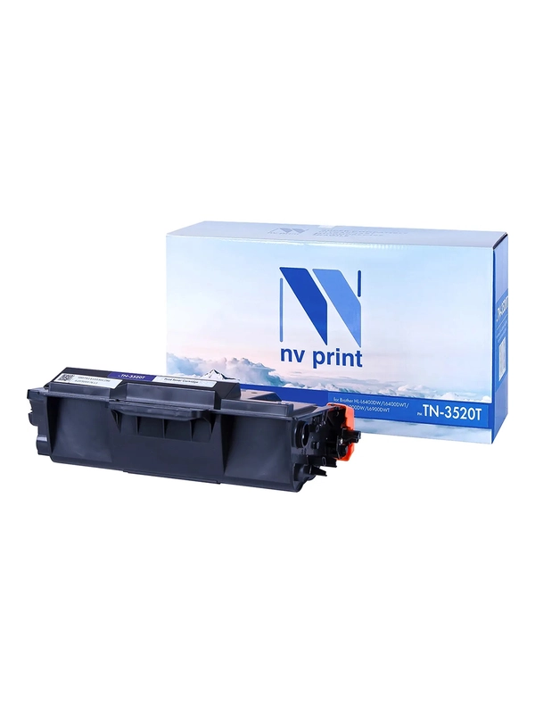 Картридж NV Print NV-TN-3520T, для Brother, совместимый, 20000 страниц