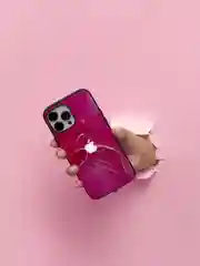 Красный чехол на iphone 13 pro, защитный, силиконовый с пластиком/задняя накладка с рисунком