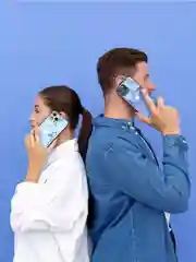 Фиолетовый чехол на iphone 13 pro, защитный, силиконовый с пластиком/задняя накладка с рисунком