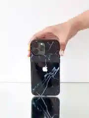 Серебряный чехол на iphone 13 pro, защитный, силиконовый с пластиком/задняя накладка с рисунком