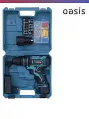 Красный аккумуляторный шуруповерт "Oasis" ASU-12S