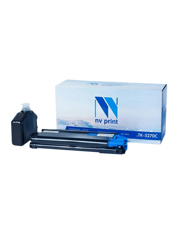 Картридж NV Print NV-TK-5270 Cyan, для Kyocera EcoSys, совместимый, 6000 страниц