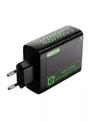 Черный сетевое зарядное устройство Movespeed 2xType-C+1xUSB- A 120W PD2.0 QC3.0 (AC120) EU Black