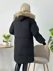 Черный куртка зимняя женская