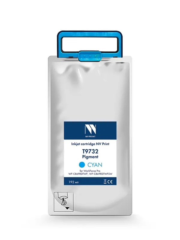 Струйный картридж NV Print T9732 Cyan для Epson WorkForce Pro WF-C869RDTWF, WF-C869RDTWFSW
