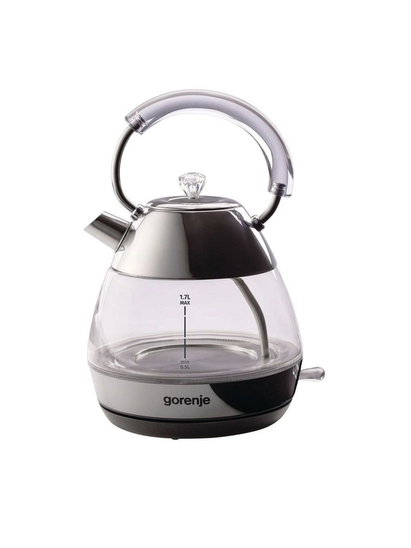 Чайник электрический Gorenje K17GPD объём 1.7 л., мощность 2200 Вт., стеклянный