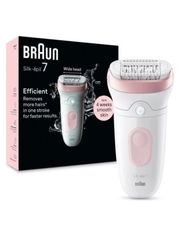 Эпилятор женский Braun Silk-epil 7 SE7-000, Li-ion, 2 скорости, 40 пинцетов