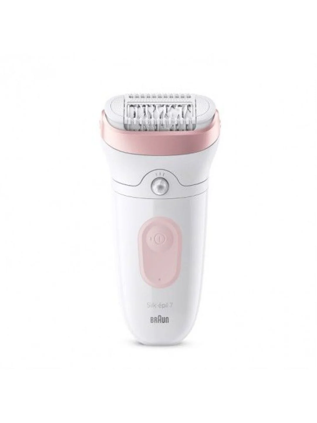 Белый эпилятор женский Braun Silk-epil 7 SE7-000, Li-ion, 2 скорости, 40 пинцетов