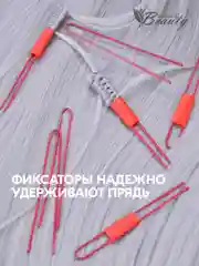 Шпильки для прикорневого объема Бустап с фиксатором , набор для химической завивки (100шт)