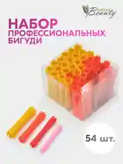 Набор японских бигуди, 54 штуки