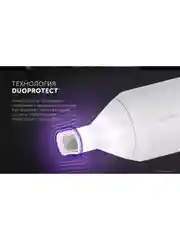 Белый фен Polaris PHD 2044Ti Quattro Ionic Белый/Серый, ионизация, 3 насадки