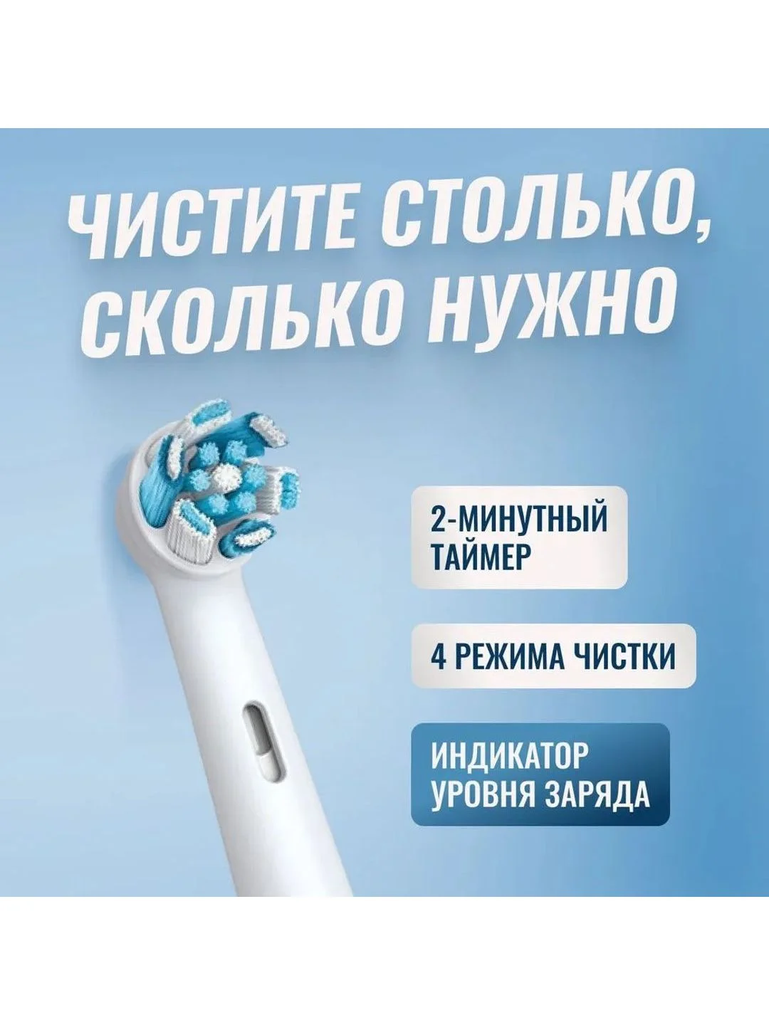 Фиолетовый электрическая зубная щетка Braun Oral-B Series iOG4.1B6.2DK Lavender, датчик давления