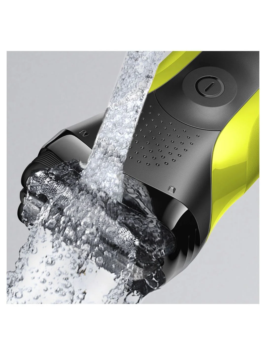 Черный мужская электробритва Braun Series 3 300s Green с быстрой зарядкой и 3 режущими элементами
