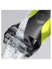 Черный мужская электробритва Braun Series 3 300s Green с быстрой зарядкой и 3 режущими элементами