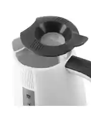Белый чайник электрический Polaris PWK 1708C Water Way Pro, 2200 Вт, 1.7 л, белый/серый