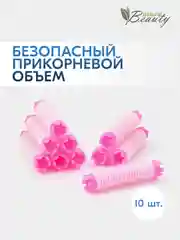 Бигуди-липучки для прикорневого объема, долговременной укладки, химической завивки 10 шт