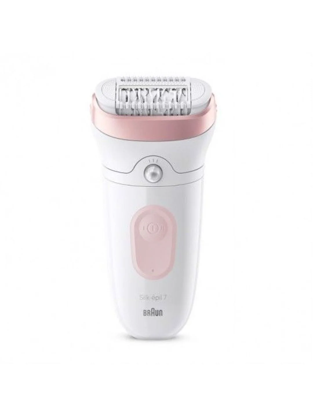 Розовый эпилятор Braun Silk-epil 7 SE7-030, Li-ion, сухая и влажная эпиляция, 40 пинцетов