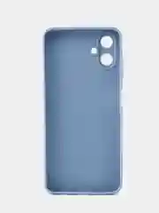 Синий меланж чехол для Samsung Galaxy A06, Самсунг Галакси А06, с защитой камеры