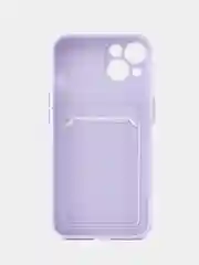 Лавандовый чехол с кармашком на iPhone 11 13 13Pro 13 Promax