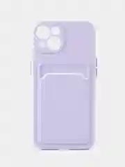 Лавандовый чехол с кармашком на iPhone 11 13 13Pro 13 Promax