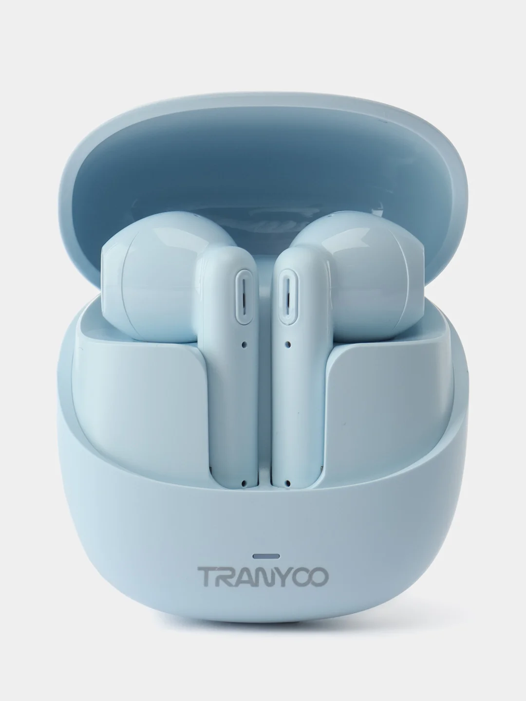Голубой беспроводные наушники TRANYOO Wireless Stereo Earphone TWS, T-M27 "вкладыши"