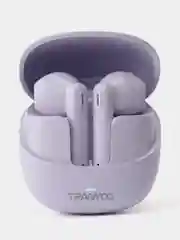 Сиреневый беспроводные наушники TRANYOO Wireless Stereo Earphone TWS, T-M27 "вкладыши"