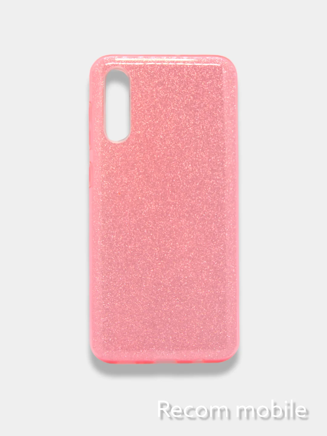 Розовый чехол блестящий Samsung Galaxy A50, A51, A30S, A50S