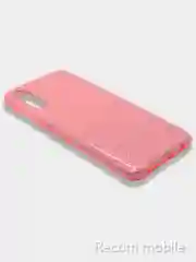 Розовый чехол блестящий Samsung Galaxy A50, A51, A30S, A50S