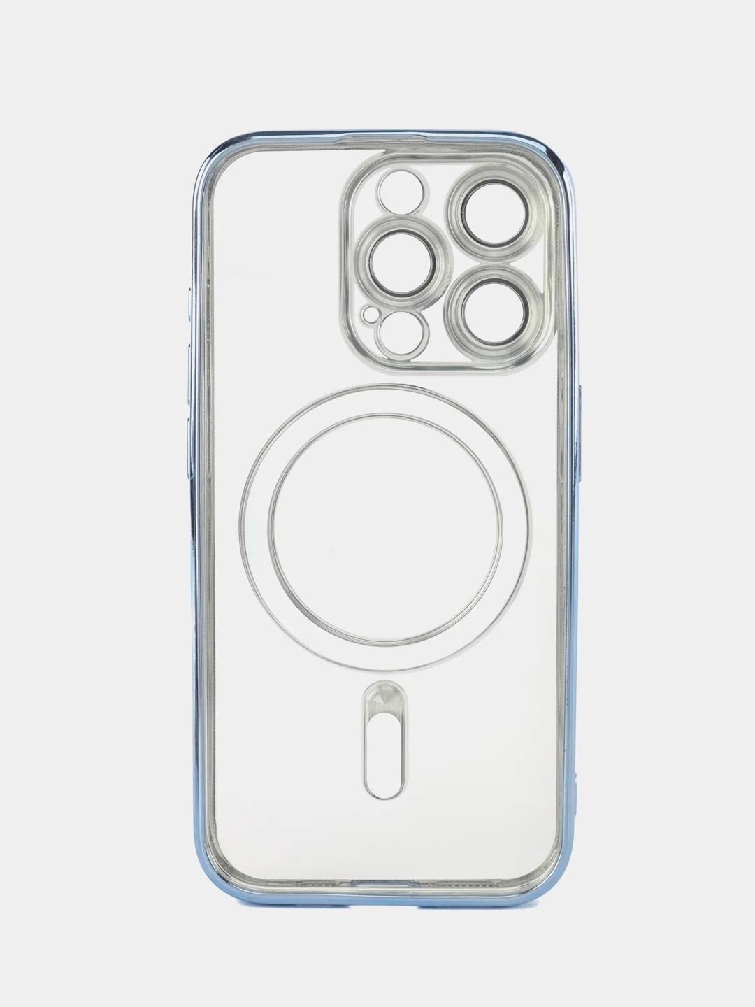 Чехол magsafe для Apple iPhone 15 Pro с защитой камеры,