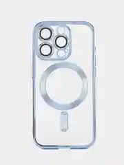 Чехол magsafe для Apple iPhone 15 Pro с защитой камеры,
