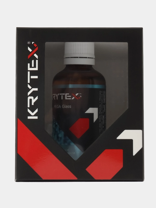 Антидождь KRYTEX MEGA Glass - Защитное гидрофобное покрытие для стёкол и зеркал автомобиля