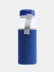Синий бутылка для воды, 500 мл, My bottle, 19.5 х 6 см, термочехол в комплекте