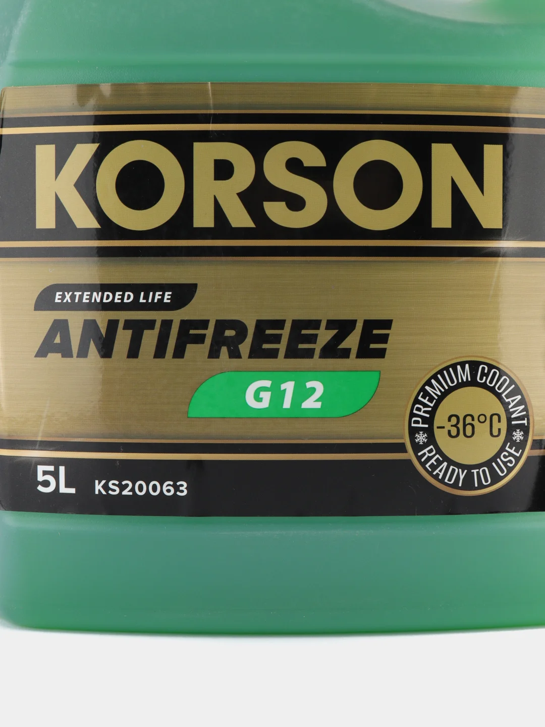 Зеленый антифриз готовый KORSON 5л