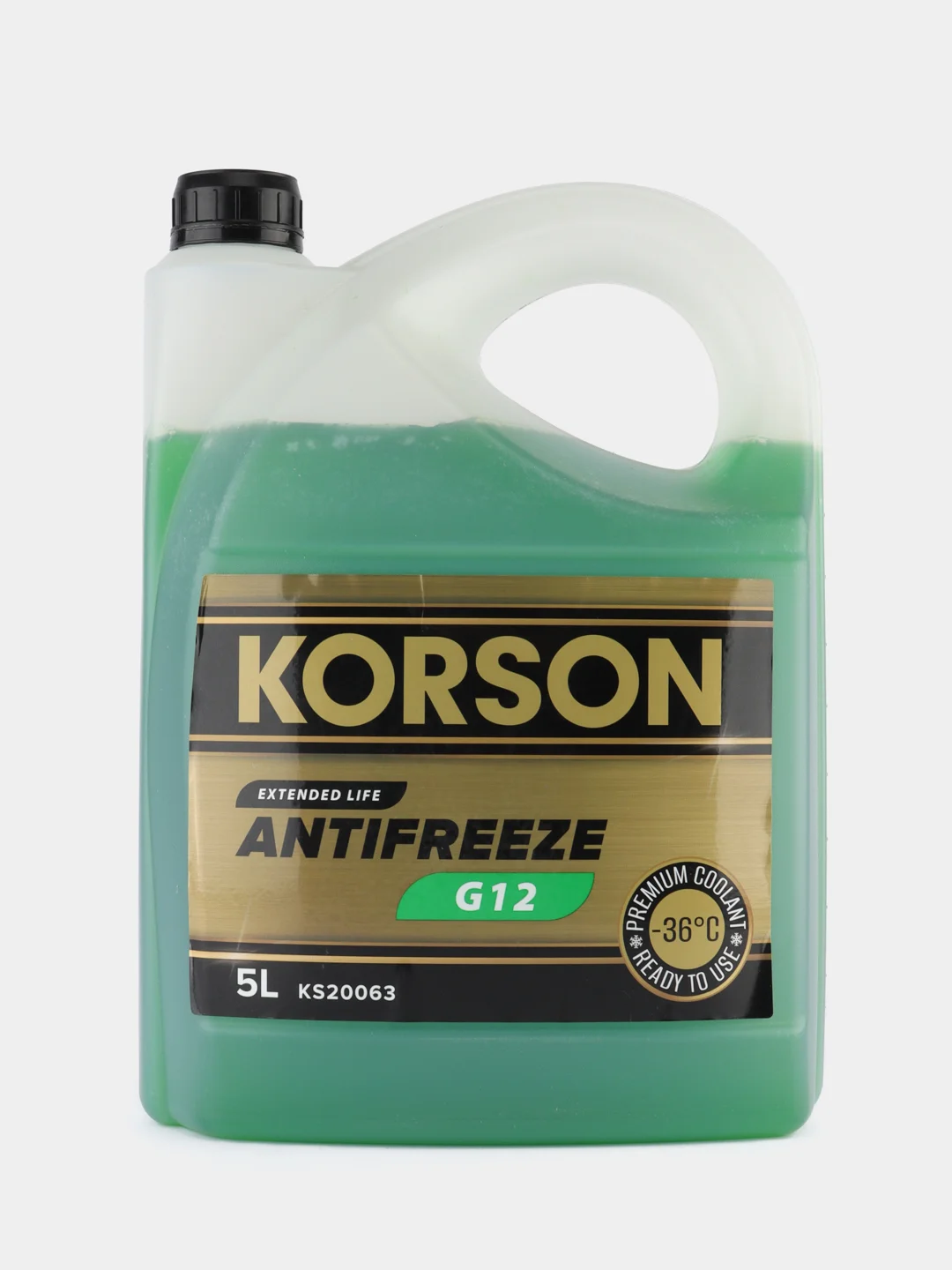 Зеленый антифриз готовый KORSON 5л