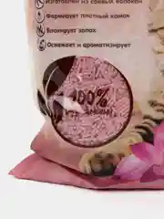 Соевый комкующийся наполнитель Cat Step Tofu Lotus, с цветочным ароматом, 12 л