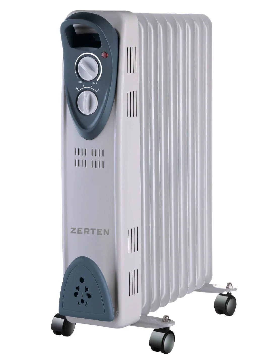 Белый масляный радиатор "Zerten" MRT-20