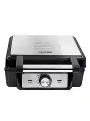 Серебряный вафельница CHEF PRO CF-SM1602A черный/сталь