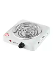 Белый электрическая плитка настольная HOME ELEMENT HE-HP718B , d14 см, белый