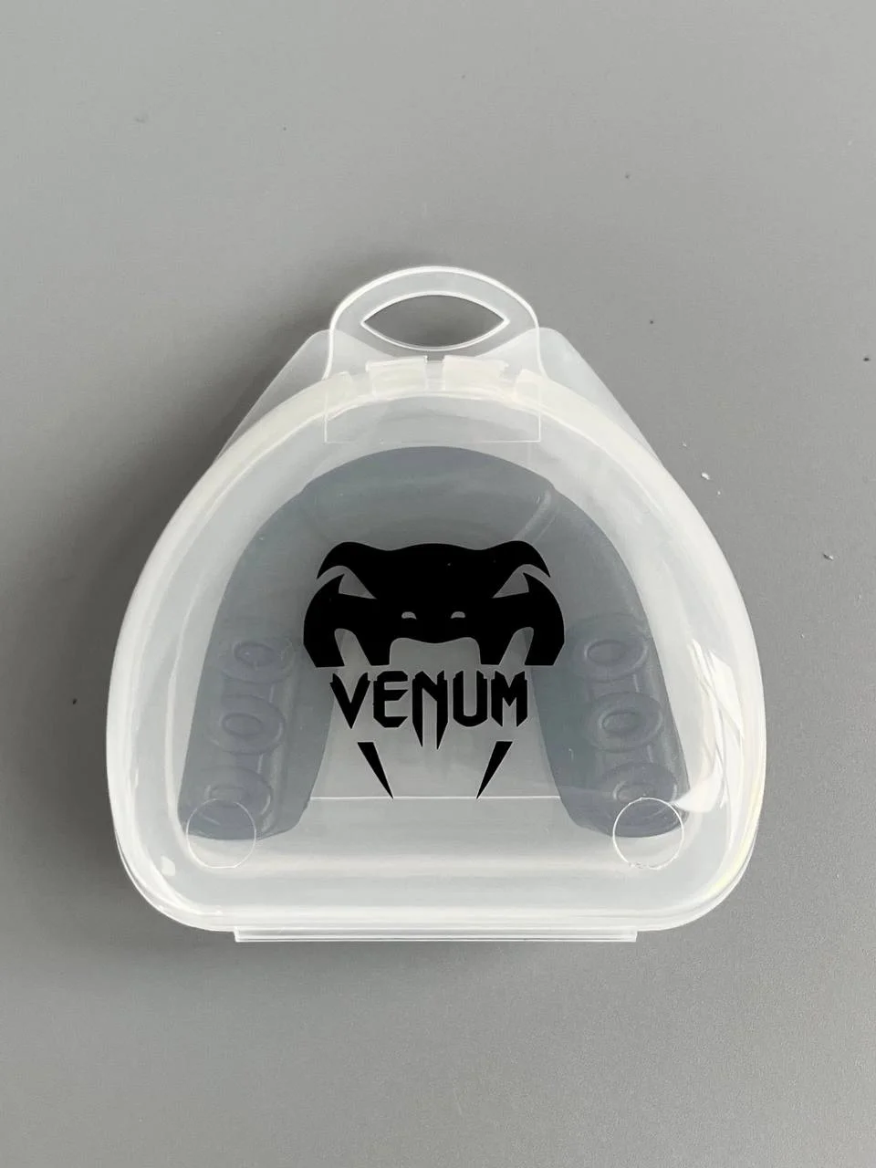 Синий капа спортивная боксерская одночелюстная VENUM, термопластичная