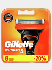 Сменные кассеты Gillette Fusion5, 8 штук