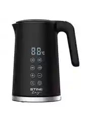 Черный чайник электрический STINGRAY ST-KT3016A ручной выбор температуры, автоподогрев, черный