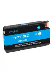 Струйный картридж NV Print 711 (NV-CZ130A) Cyan, для HP Designjet T120/T520, 27 мл