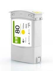 Струйный картридж NV Print 80 (NV-C4848A) Yellow для HP DesignJet 1050c, 1055cm, 400 мл
