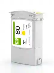 Струйный картридж NV Print 80 (NV-C4848A) Yellow для HP DesignJet 1050c, 1055cm, 400 мл
