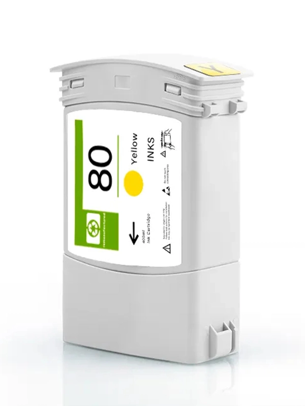 Струйный картридж NV Print 80 (NV-C4848A) Yellow для HP DesignJet 1050c, 1055cm, 400 мл