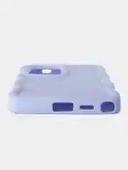 Лавандовый чехол для Samsung Galaxy S24 Ultra (Самсунг Галакси С24 Ультра) выпуклый