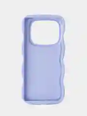 Лавандовый чехол Infinix NOTE 40 Pro / Note 40 Pro + Plus (Инфиникс Ноут 40 Про Плюс) выпуклый