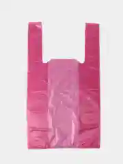 Красный пакет майка цветная 100 штук, 25*45