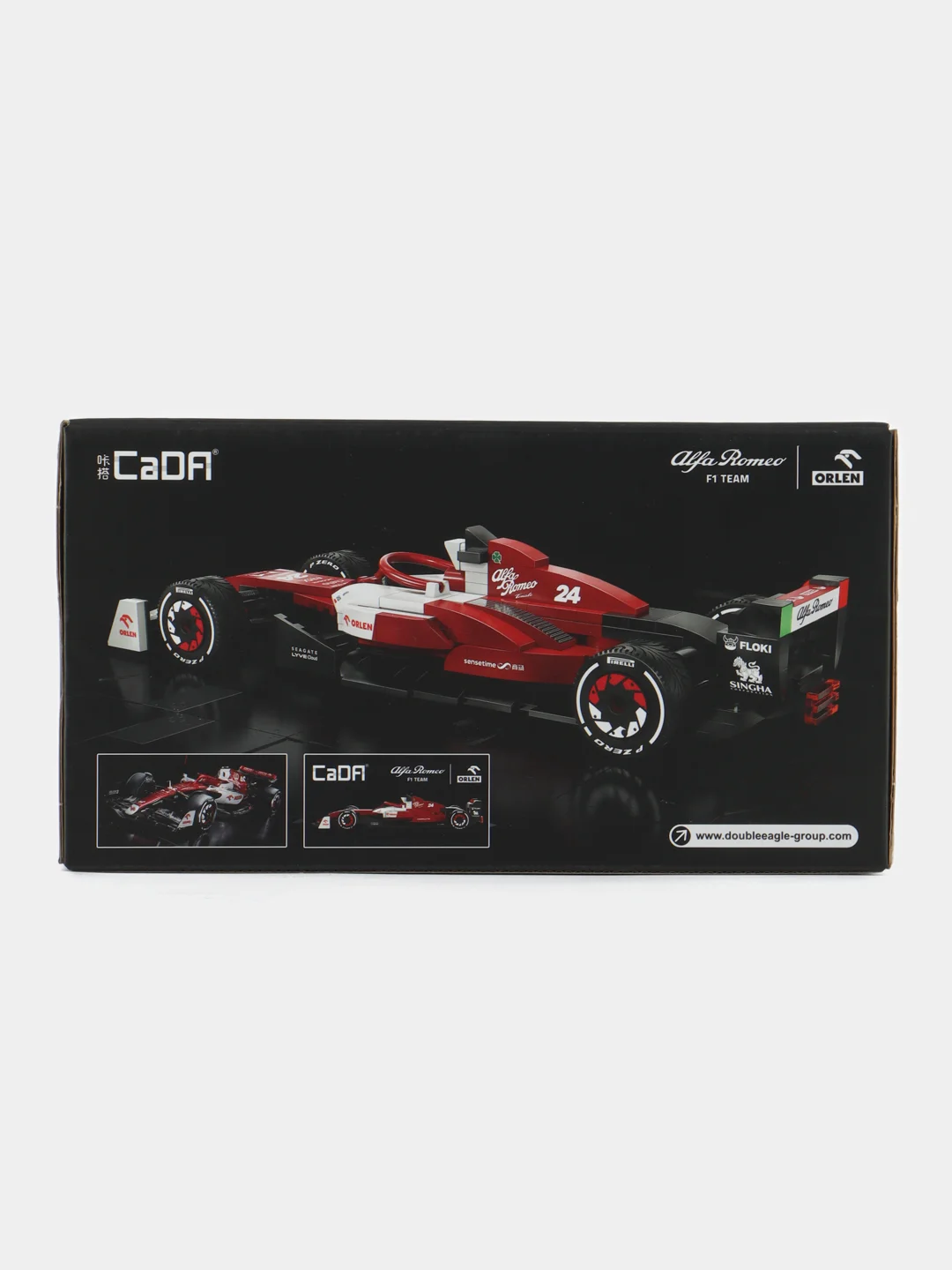 Конструктор CaDA  - Болид Alfa Romeo F1 Team ORLEN C42 2022 (271 деталь)